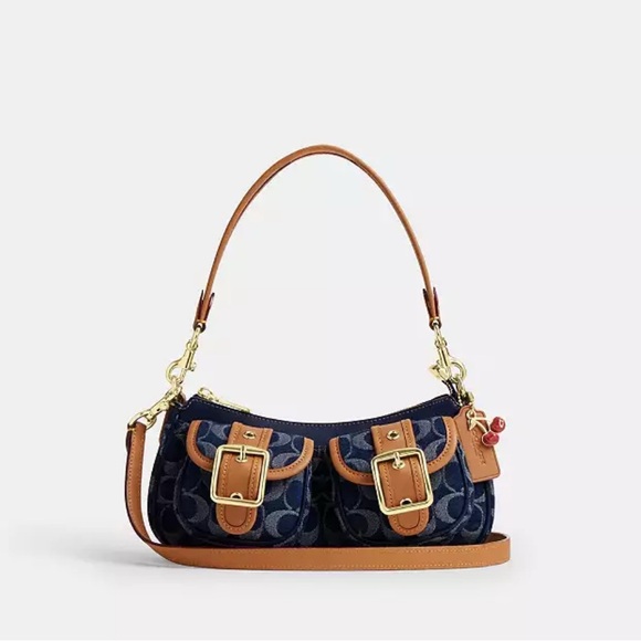 Coach Handbags - Coach Denim Ashton Bag